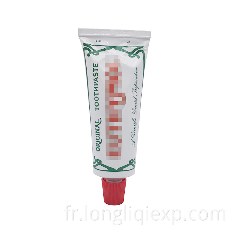 Marque privée de dentifrice naturel original 75 ml à vendre